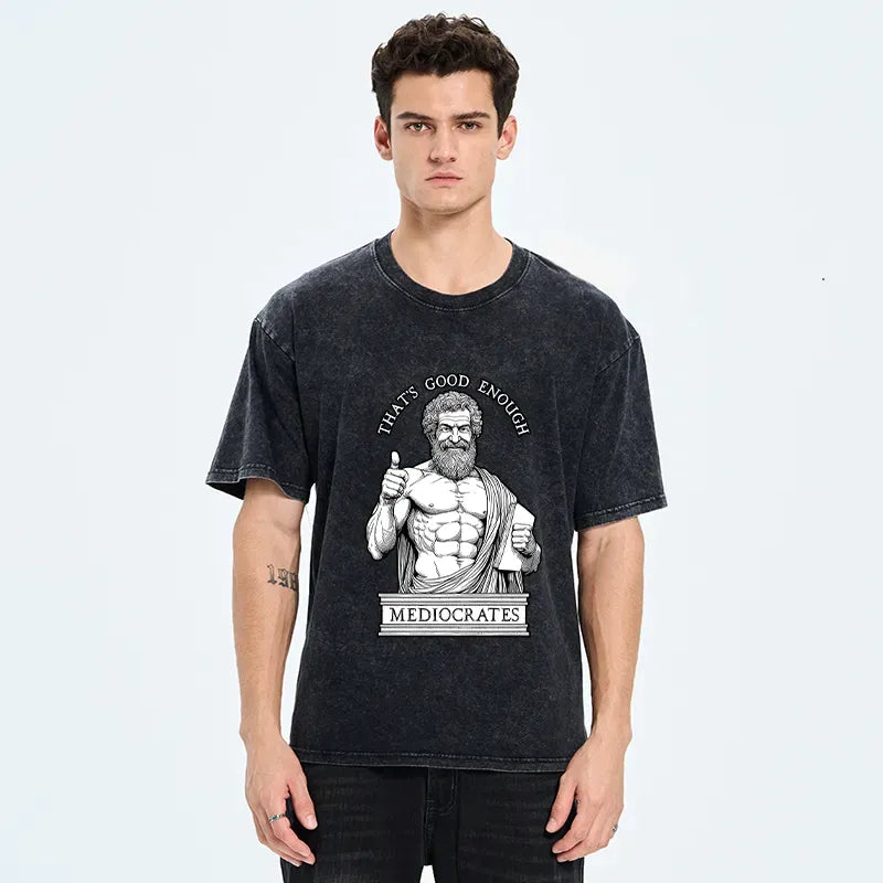 vintage Japanese philosopher t-shirt for daily wear