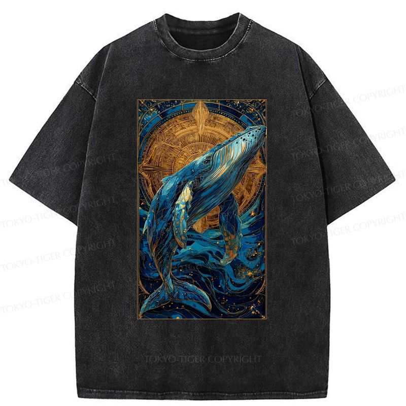 Unisex Cosmic Whale T-Shirt Gift Idea
