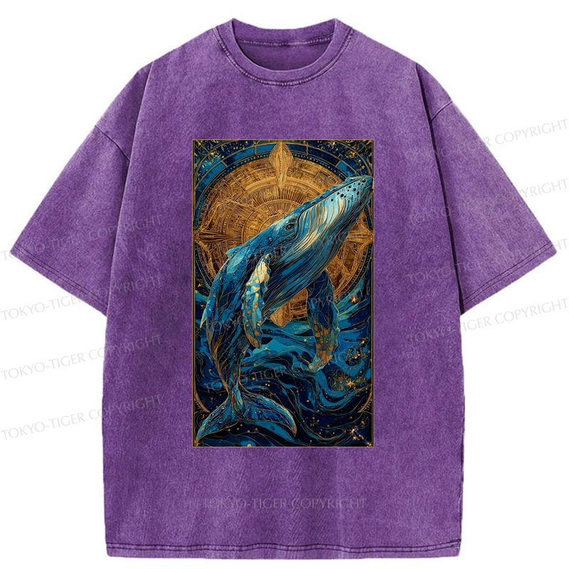 Unisex Cosmic Whale T-Shirt Gift Idea