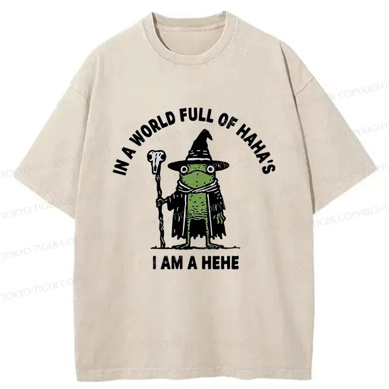 Frog Wizard Meme T-Shirt for Summer
