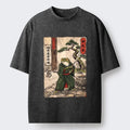 Samurai Frog Training T-Shirt for Daily Wear