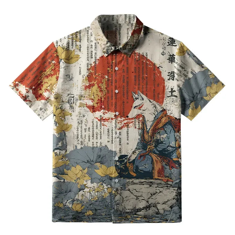 Trendy Japanese Shirt for Streetwear