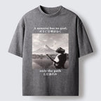 Kyoto-Lion Samurai Cat Shirt On Sale