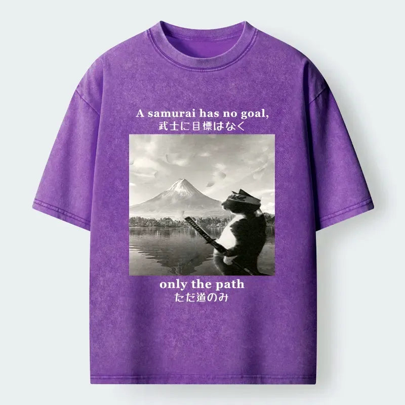 Kyoto-Lion Samurai Cat Shirt On Sale