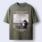 Kyoto-Lion Samurai Cat Shirt On Sale