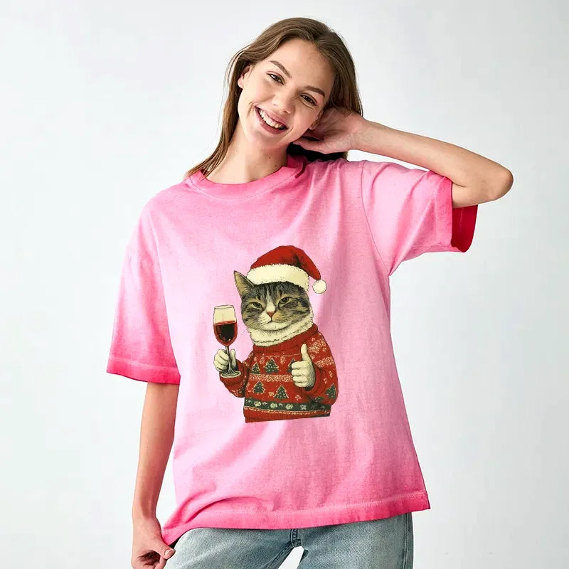 Christmas cat Japanese streetwear gift idea