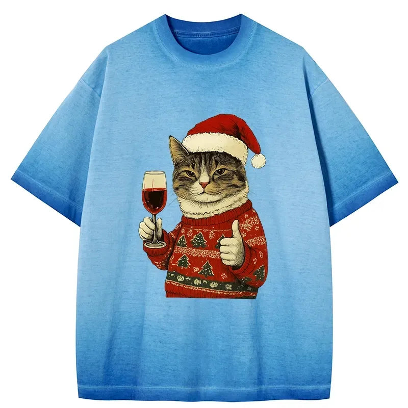 Christmas cat Japanese streetwear gift idea