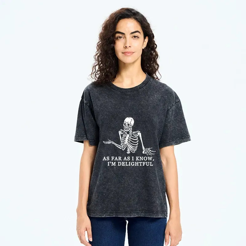 Soft Washed T-Shirt for Summer