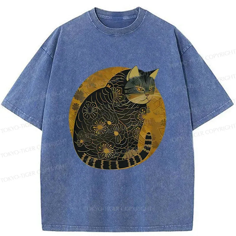 Washed Unisex Cotton T-Shirt for Summer
