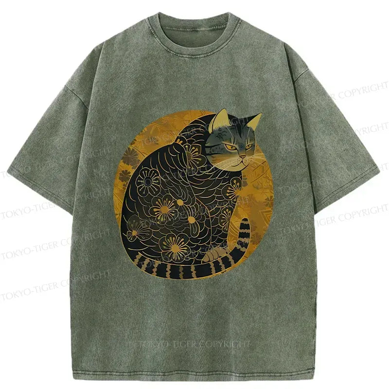 Washed Unisex Cotton T-Shirt for Summer