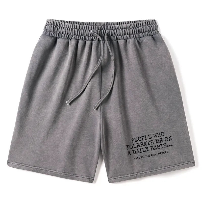 anyone who puts up with me is a hero shorts best seller