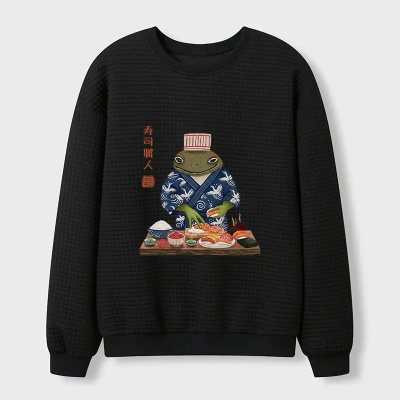 Waffle Sweatshirt for Daily Wear