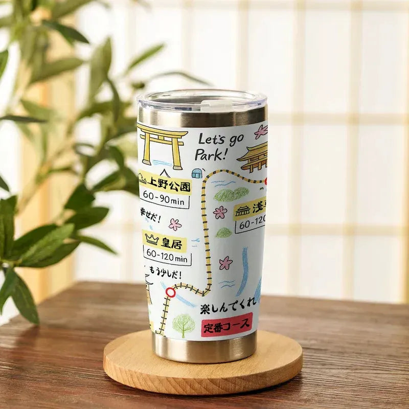 Tokyo Attractions Stainless Steel Tumbler