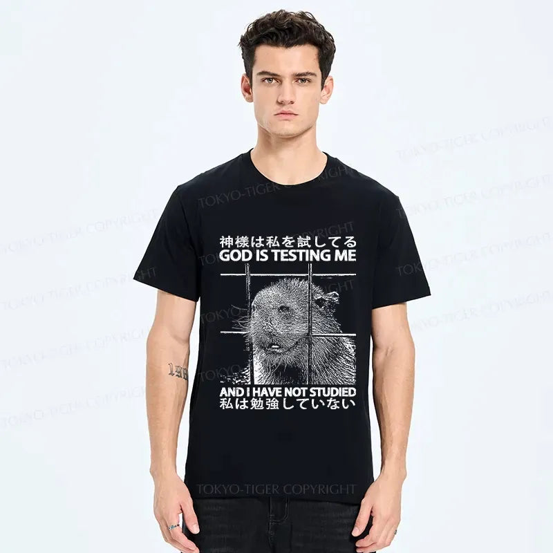 Comfortable Japanese Lion T-Shirt for Daily Wear