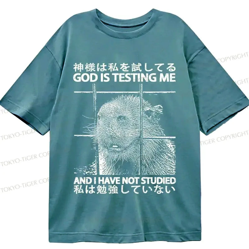 Kyoto-Lion God Is Testing Me Classic T-Shirt