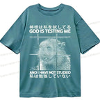 Kyoto-Lion God Is Testing Me Classic T-Shirt