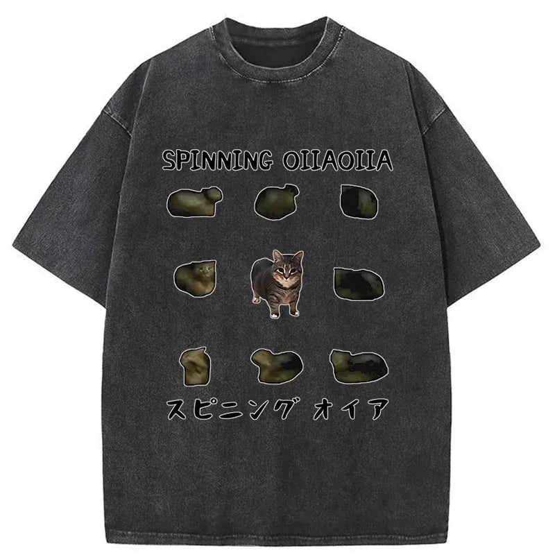 funny cat t-shirt for daily wear