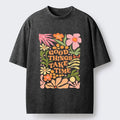 japanese washed t-shirt for daily wear
