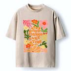 japanese washed t-shirt for daily wear