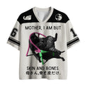 Kyoto Cat Mesh Jersey for Daily Wear
