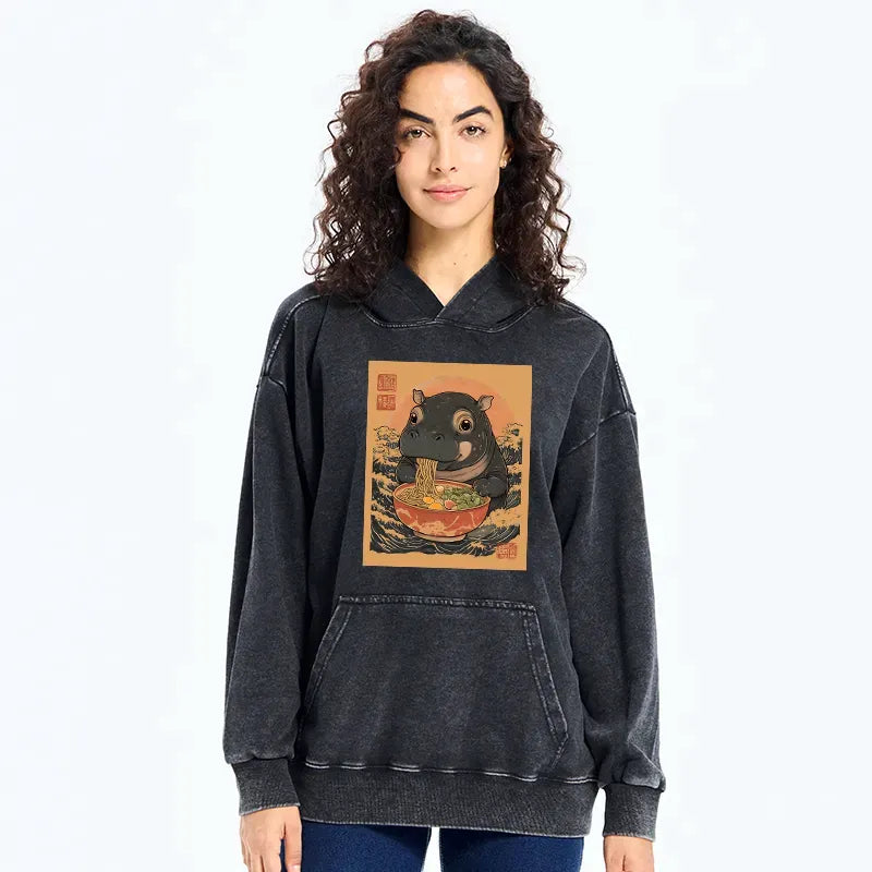 japanese vintage washed hoodie