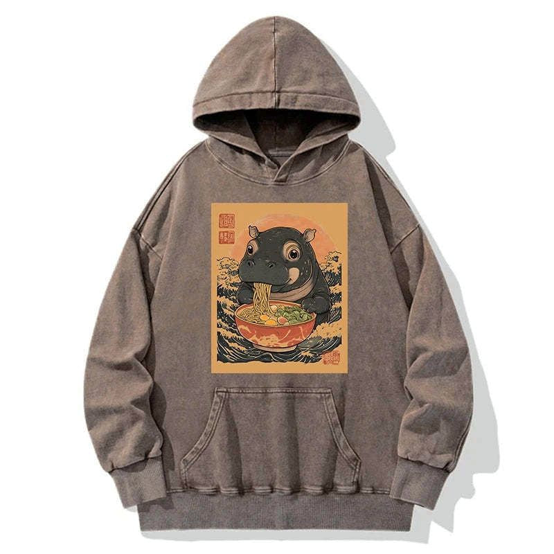 japanese vintage washed hoodie
