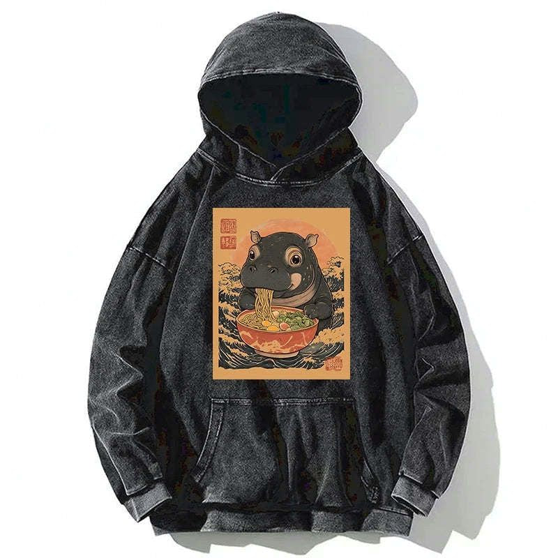 kyoto lion hoodie for streetwear