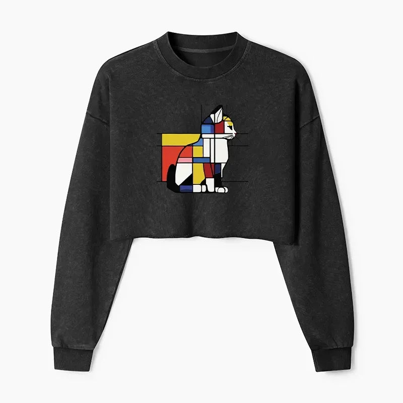 Kyoto lion cat art sweatshirt