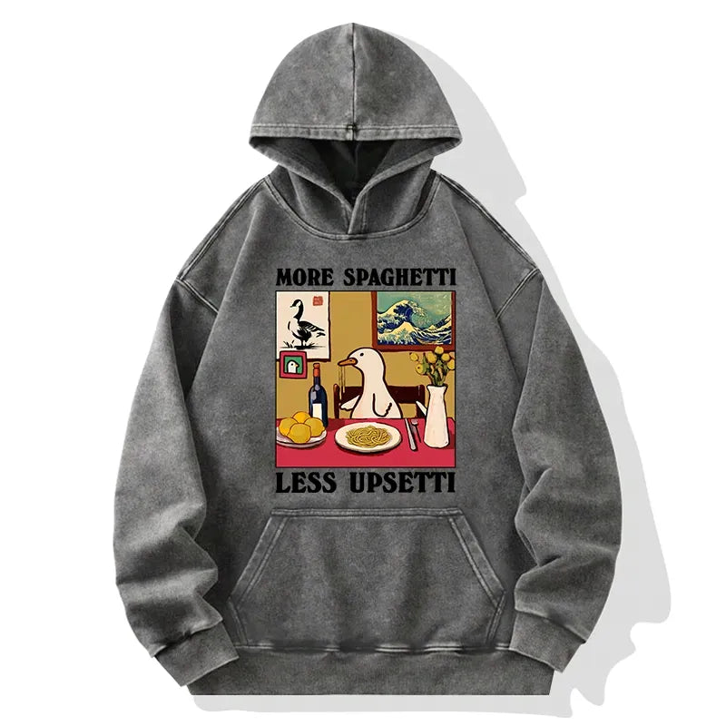 Japanese vintage washed hoodie for gift