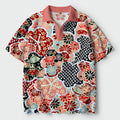 Trendy Japanese Unisex Polo Shirt for Daily Wear
