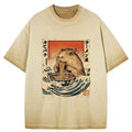 Japanese Kyoto Lion Ramen T-Shirt Free Shipping
