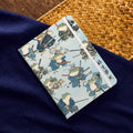 Japanese samurai frog notebook for travel