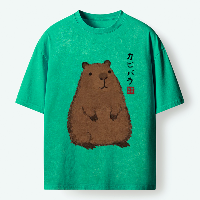 kyoto lion chill animal graphic tee