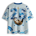 Kyoto-Lion Cute Otter Mesh Jersey
