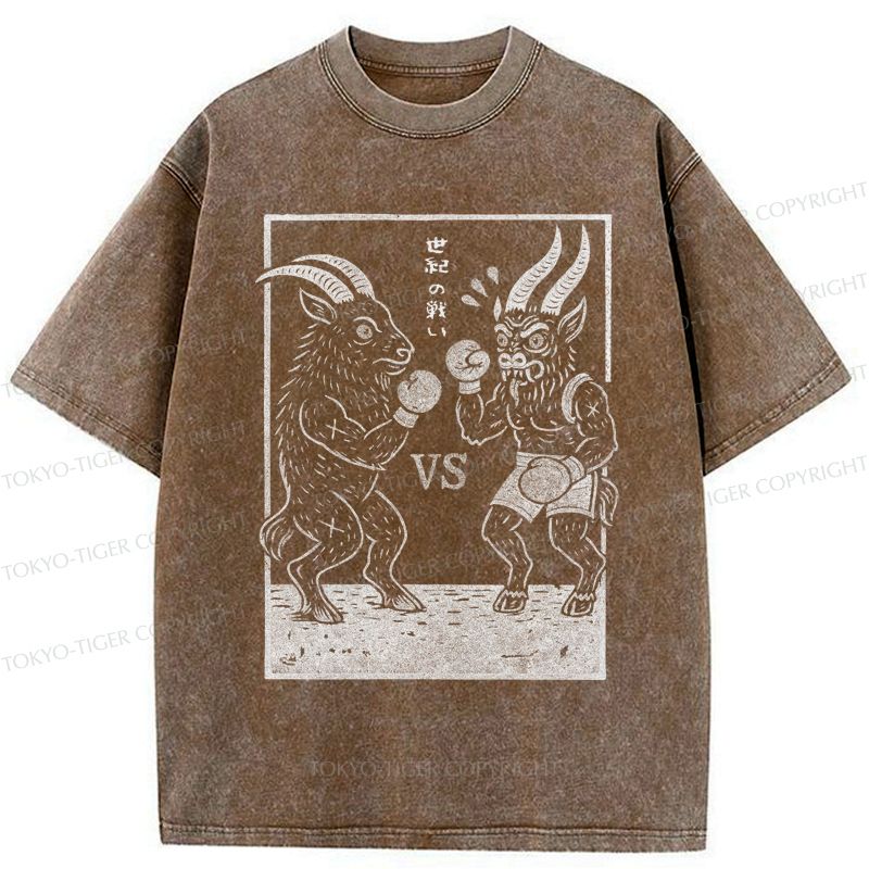 Black Phillip vs Krampus funny t-shirt gift idea