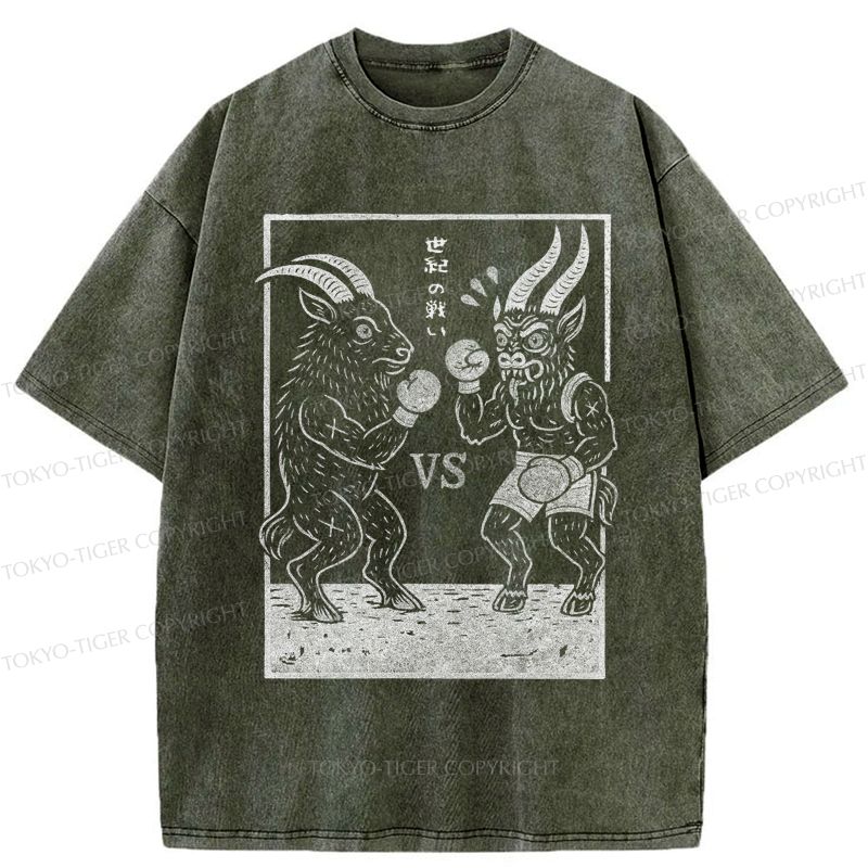 Black Phillip vs Krampus funny t-shirt gift idea