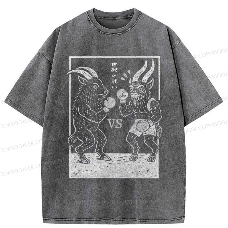 Black Phillip vs Krampus funny t-shirt gift idea