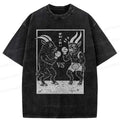 Black Phillip vs Krampus funny t-shirt gift idea