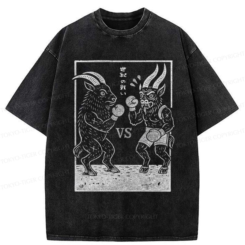 Black Phillip vs Krampus funny t-shirt gift idea