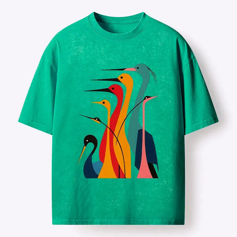 Vintage Kyoto Cranes Tee Deal