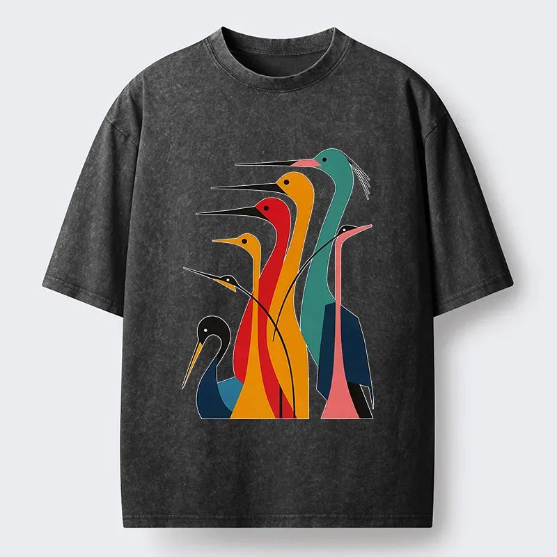 Vintage Kyoto Cranes Tee Deal