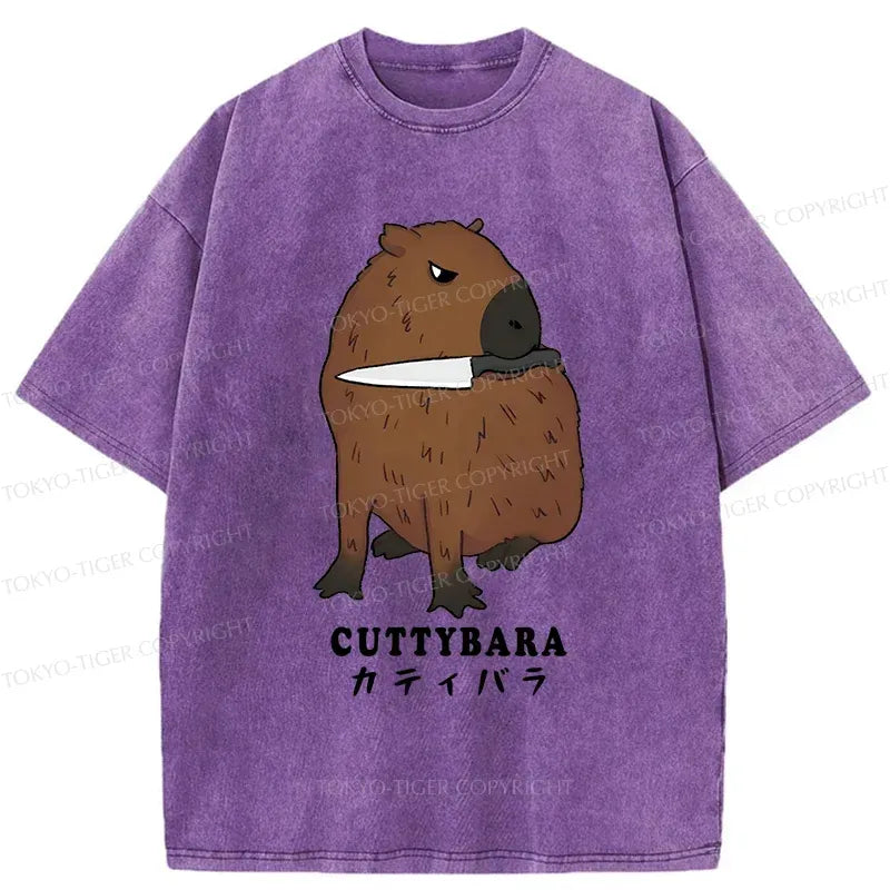 Kyoto Lion Cuttybara Funny T-Shirt