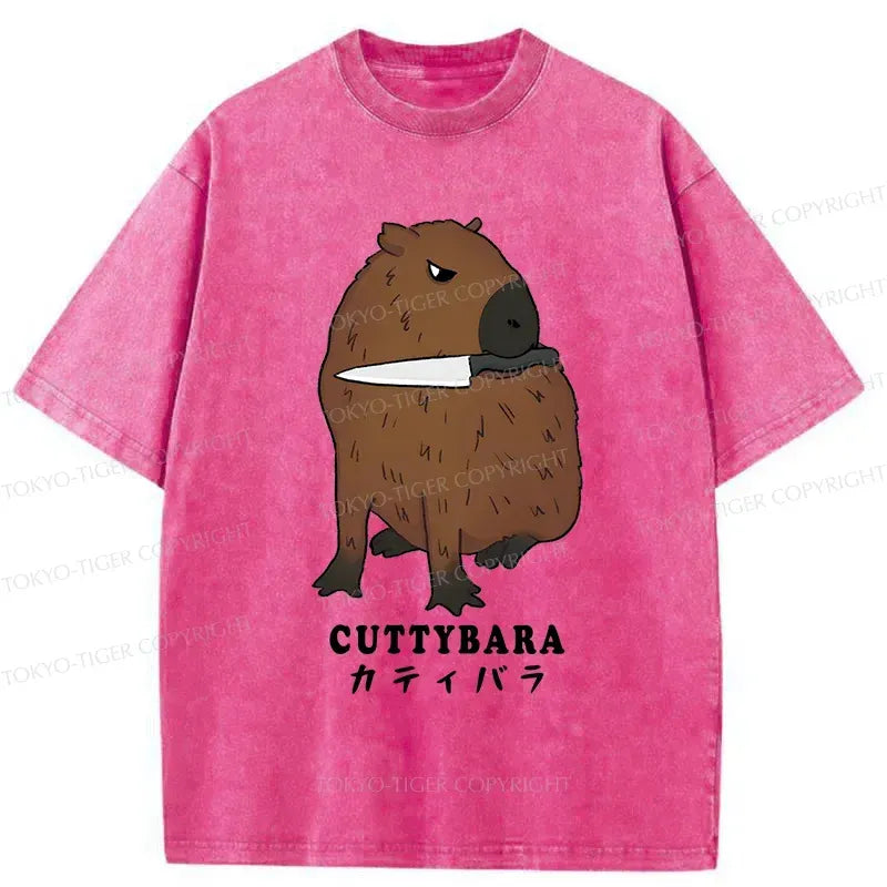 Kyoto Lion Cuttybara Funny T-Shirt