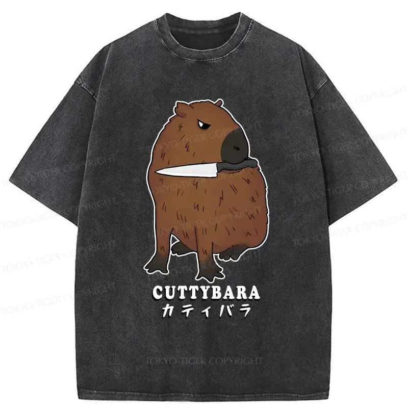 Kyoto Lion Cuttybara Funny T-Shirt