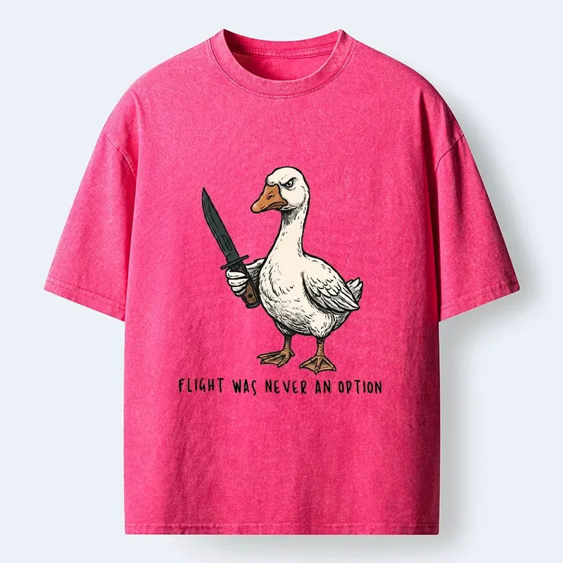 tough goose holding knife unisex shirt