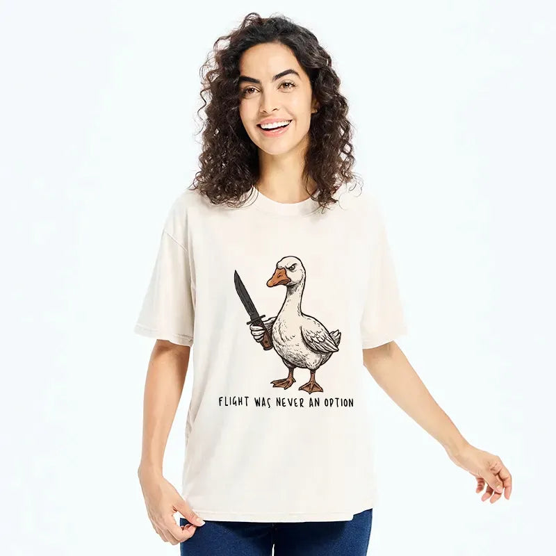 funny meme goose knife t-shirt gift idea
