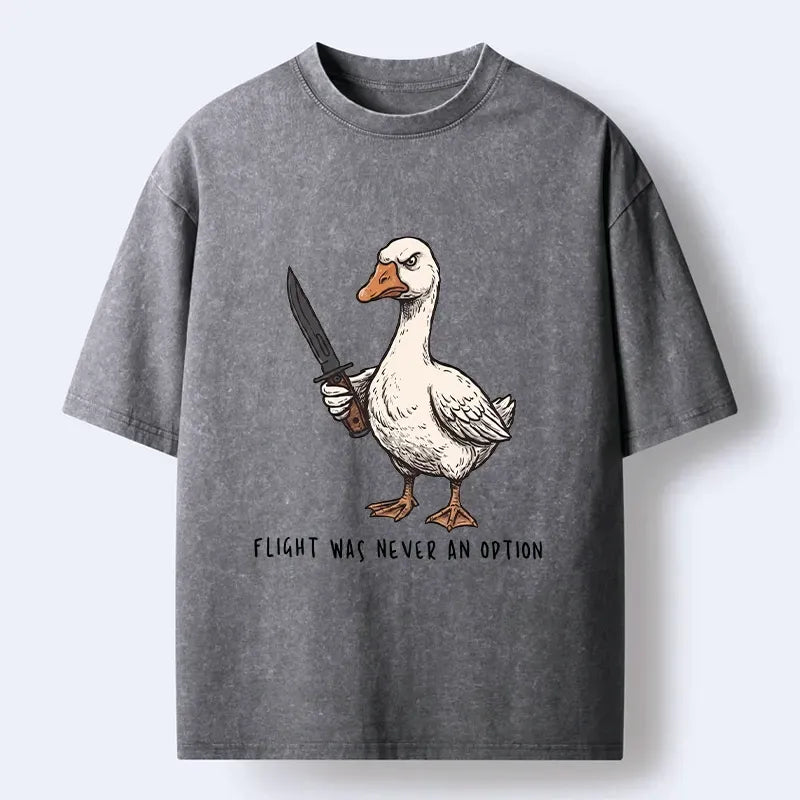 funny meme goose knife t-shirt gift idea