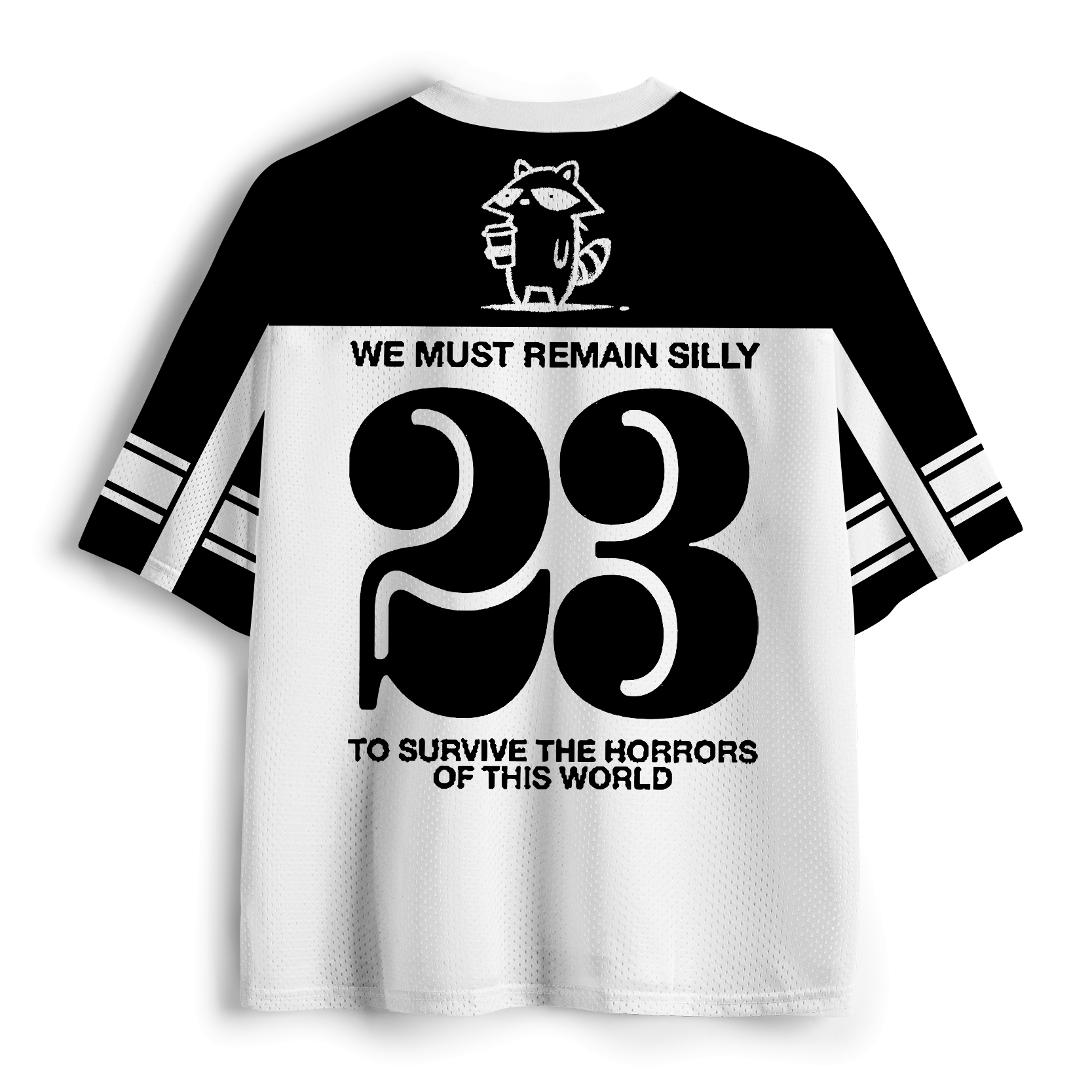 Funny Raccoon Mesh Jersey for Summer