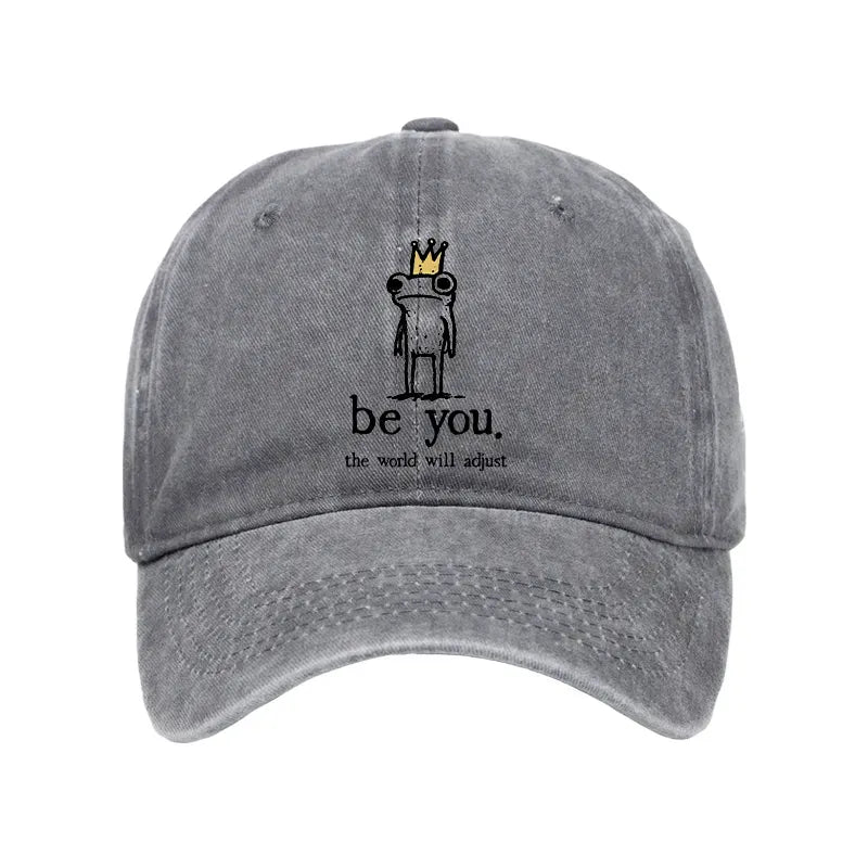 Kyoto-Lion Crown Frog Stays True To Self Washed Cap