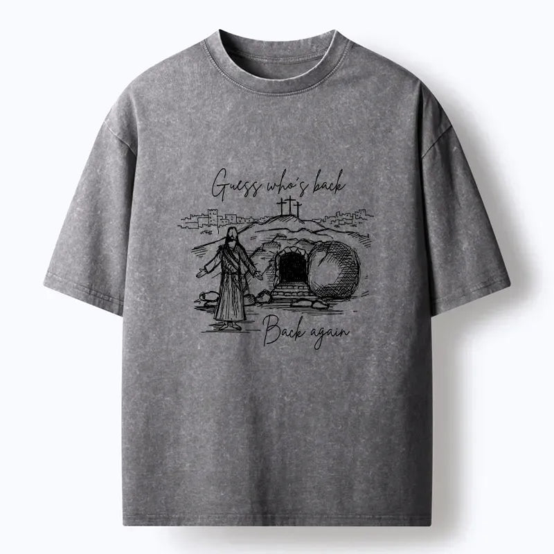 Kyoto-Lion Back Again Jesus Washed T-Shirt